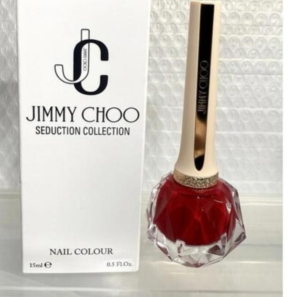 Jimmy Choo Seduction Collection Nail Polish Colour "Hollywood Red" Tester Box